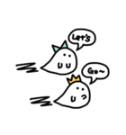オバケちゃんとオバケくん2 -ふたりの日常-（個別スタンプ：30）
