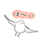 我、シマエナガさん！！ 1（個別スタンプ：7）