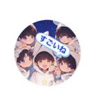 天使の優しい贈り物〜ふわふわ癒しの一言〜（個別スタンプ：14）