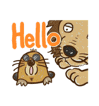 動物さんシリーズ・伝えるってよろこび（個別スタンプ：3）