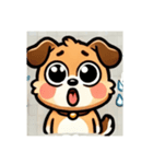 アメリカンわんこスタンプ（個別スタンプ：7）