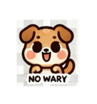 アメリカンわんこスタンプ（個別スタンプ：12）