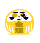 幸運を呼ぶだるま（個別スタンプ：12）