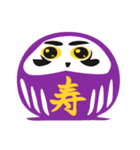幸運を呼ぶだるま（個別スタンプ：24）