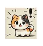 三毛猫スタンプ2！！（個別スタンプ：2）