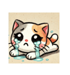 三毛猫スタンプ2！！（個別スタンプ：6）