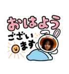 かわいい女性のスタンプ@4（個別スタンプ：3）