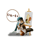 芸術を愛するリスの日常会話（個別スタンプ：15）