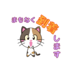 三毛猫「ナナシ」のスタンプ（個別スタンプ：5）