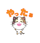 三毛猫「ナナシ」のスタンプ（個別スタンプ：15）
