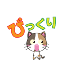 三毛猫「ナナシ」のスタンプ（個別スタンプ：26）