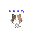 三毛猫「ナナシ」のスタンプ（個別スタンプ：33）