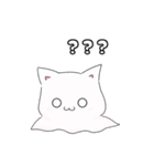 ゴーストにゃんこ（個別スタンプ：27）