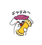 わがままでちょっと丸い犬のスタンプ2（個別スタンプ：4）