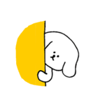 なんかゆるいイヌ（個別スタンプ：1）