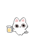 さくら色ねこスタンプ（個別スタンプ：35）