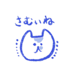 シンプル・クレヨン・ネコ（個別スタンプ：26）
