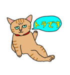 人間味あふれる、トラコちゃん。（個別スタンプ：1）