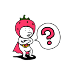 使いやすい いちごマン（個別スタンプ：16）