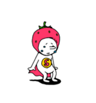 使いやすい いちごマン（個別スタンプ：21）