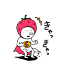 使いやすい いちごマン（個別スタンプ：22）