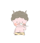 オニのおこさまスタンプ（個別スタンプ：5）