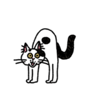 毎日楽しんでいる猫たち。（個別スタンプ：23）