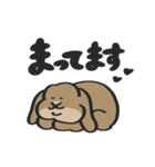 ホーランドロップのともだちwith Gorilla（個別スタンプ：5）