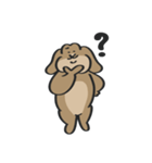 ホーランドロップのともだちwith Gorilla（個別スタンプ：34）
