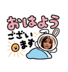 かわいい女性のスタンプ＠（個別スタンプ：3）