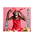 架空のメス猿ちゃん【関西弁】（個別スタンプ：31）