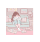 かわいいファンシーイラストの女の子 たち（個別スタンプ：15）