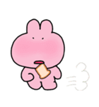 カワイイうさぎ(2頭身)（個別スタンプ：5）
