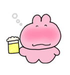 カワイイうさぎ(2頭身)（個別スタンプ：7）