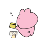 カワイイうさぎ(2頭身)（個別スタンプ：19）