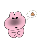 カワイイうさぎ(2頭身)（個別スタンプ：26）