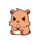 カピバラの生活 (タイ) Ver2（個別スタンプ：34）