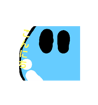 動く！！スライム(^ω^)（個別スタンプ：3）