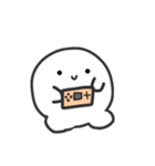 ちまっとしろいパン（個別スタンプ：15）