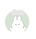 えんぴつうさぎ（挨拶、敬語）（個別スタンプ：9）