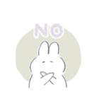 えんぴつうさぎ（挨拶、敬語）（個別スタンプ：10）