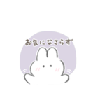 えんぴつうさぎ（挨拶、敬語）（個別スタンプ：30）