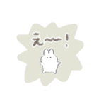 えんぴつうさぎ（挨拶、敬語）（個別スタンプ：33）