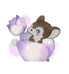 【春】☆チビねずくんのシンプルLife☆（個別スタンプ：2）