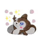 【春】☆チビねずくんのシンプルLife☆（個別スタンプ：6）
