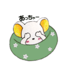 【春】☆チビねずくんのシンプルLife☆（個別スタンプ：16）
