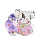 【春】☆チビねずくんのシンプルLife☆（個別スタンプ：28）