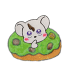 【春】☆チビねずくんのシンプルLife☆（個別スタンプ：29）