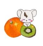 【春】☆チビねずくんのシンプルLife☆（個別スタンプ：32）