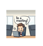 会社員が使う挨拶（個別スタンプ：14）